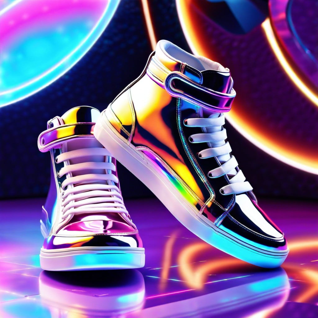 holographic high tops