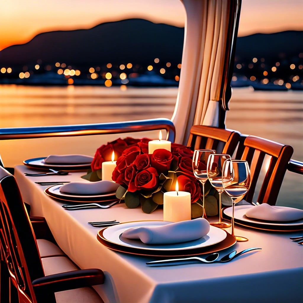 private yacht dinner cruise