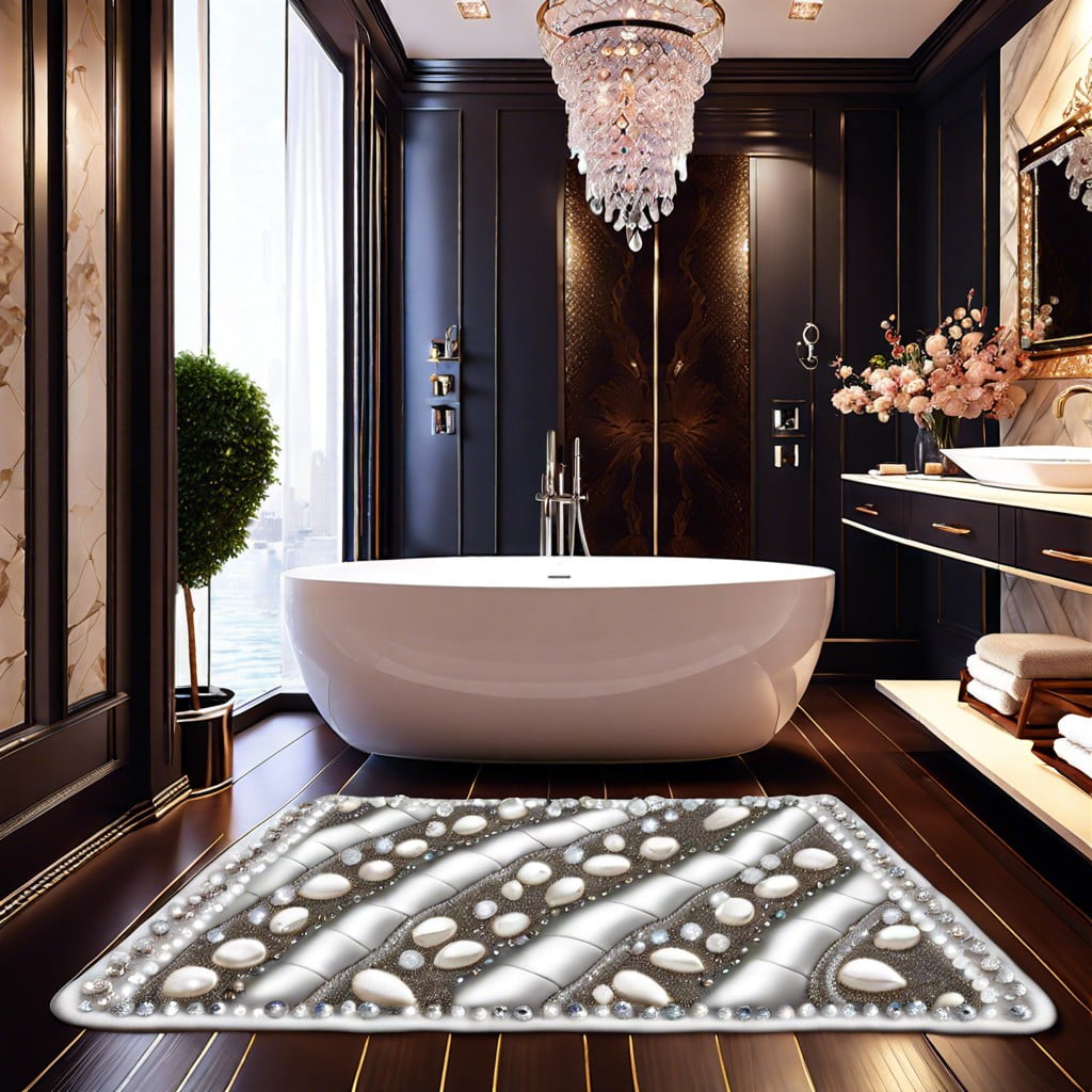 15 Luxury Bath Rugs Ideas For An Elegant Bathroom Transformation 